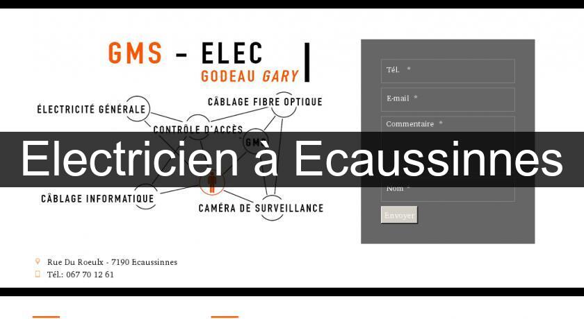 Electricien à Ecaussinnes