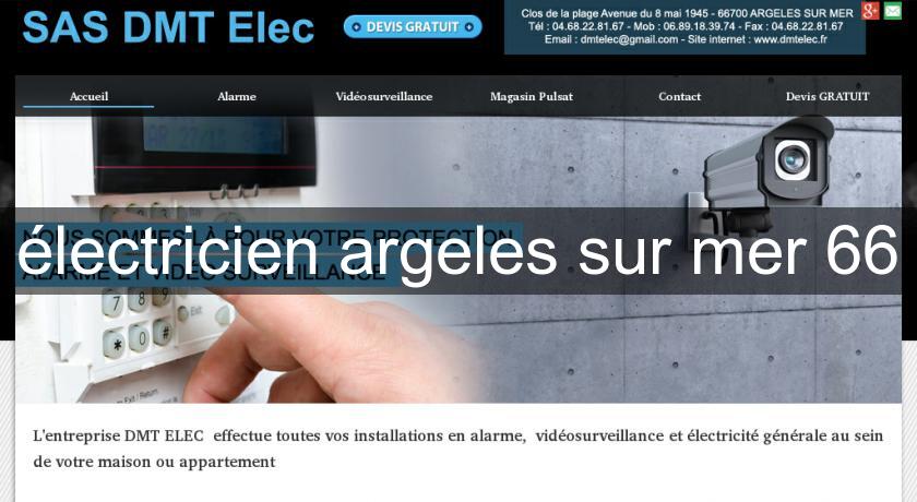 électricien argeles sur mer 66