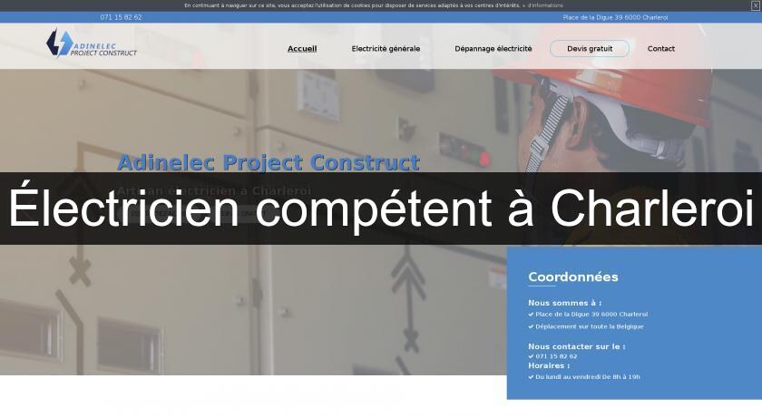 Électricien compétent à Charleroi Électricien compétent à Charleroi