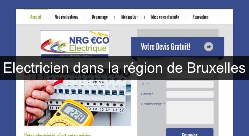 Electricien dans la région de Bruxelles