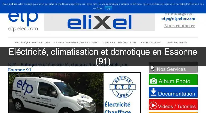 Eléctricité, climatisation et domotique en Essonne (91)