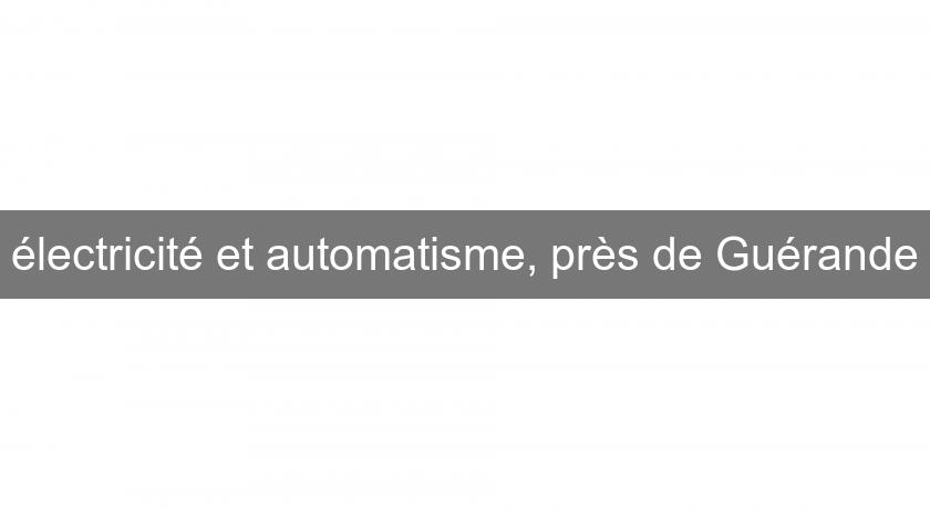 électricité et automatisme, près de Guérande électricité et automatisme, près de Guérande