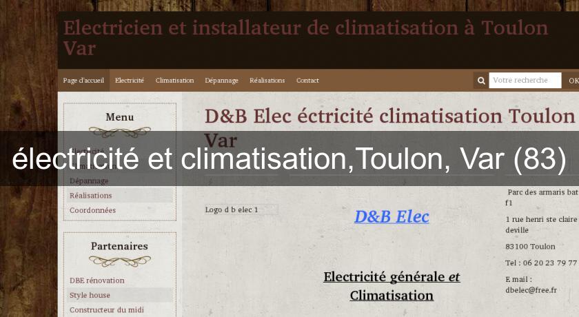 électricité et climatisation,Toulon, Var (83) électricité et climatisation,Toulon, Var (83)
