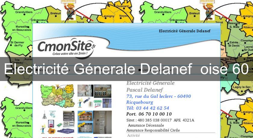 Electricité Génerale Delanef oise 60 Electricité Génerale Delanef oise 60