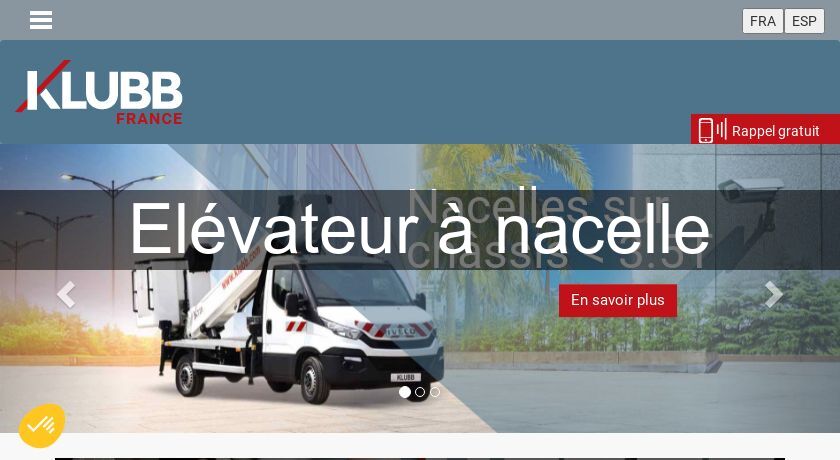 Elévateur à nacelle Elévateur à nacelle
