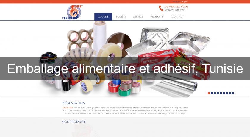 Emballage alimentaire et adhésif, Tunisie Emballage alimentaire et adhésif, Tunisie