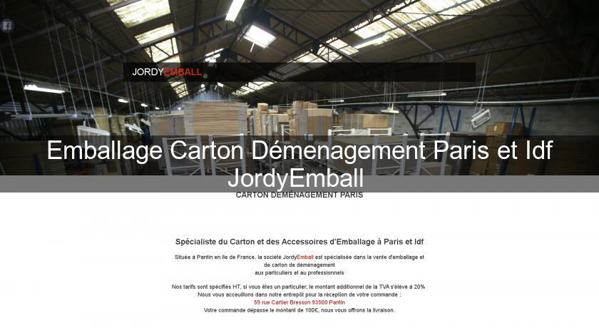 Emballage Carton Démenagement Paris et Idf JordyEmball Emballage Carton Démenagement Paris et Idf JordyEmball