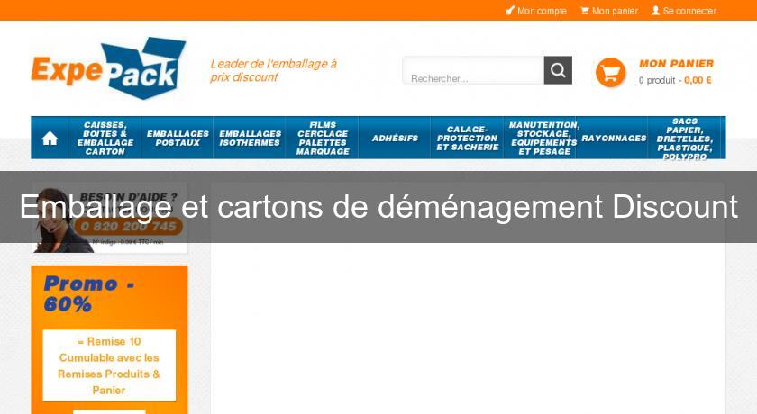 Emballage et cartons de déménagement Discount Emballage et cartons de déménagement Discount