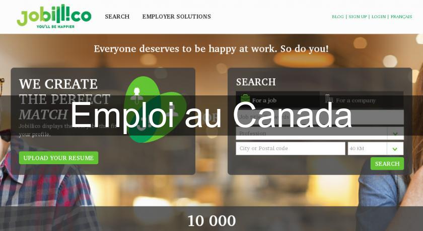 Emploi au Canada Emploi au Canada