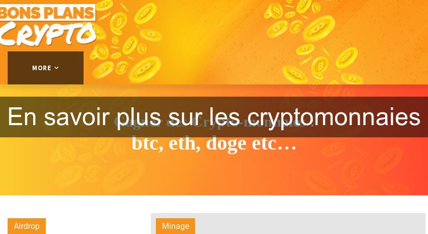 En savoir plus sur les cryptomonnaies En savoir plus sur les cryptomonnaies