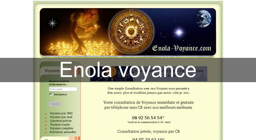 Enola voyance Enola voyance
