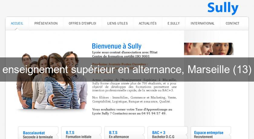 enseignement supérieur en alternance, Marseille (13) enseignement supérieur en alternance, Marseille (13)