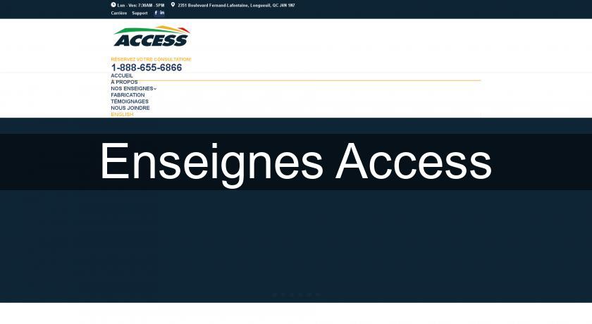 Enseignes Access Enseignes Access