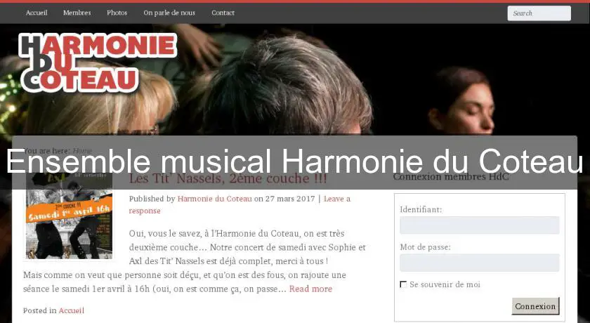Ensemble musical Harmonie du Coteau