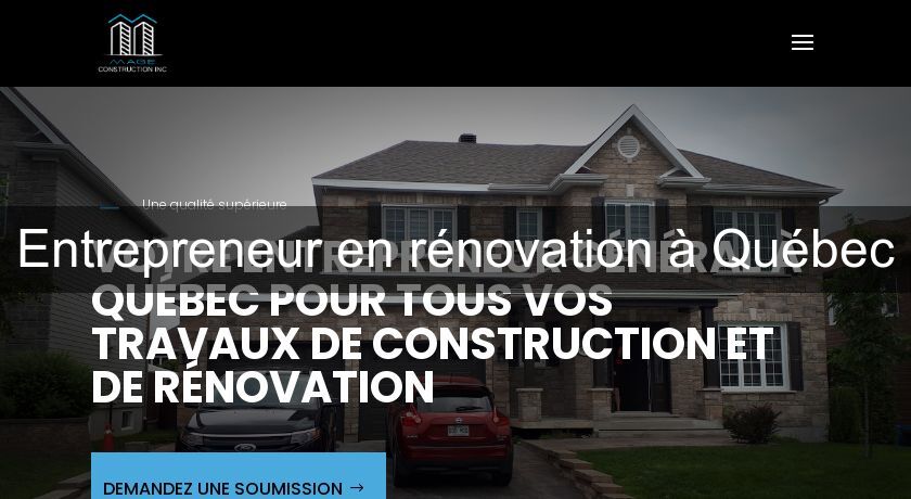 Entrepreneur en rénovation à Québec