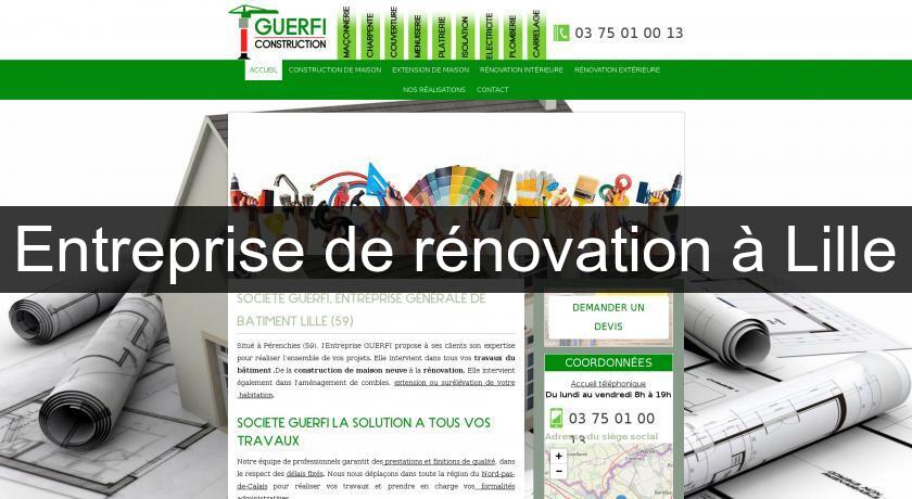 Entreprise de rénovation à Lille Entreprise de rénovation à Lille