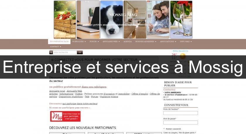 Entreprise et services à Mossig Entreprise et services à Mossig