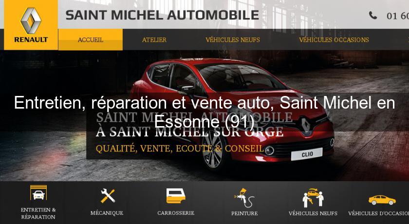 Entretien, réparation et vente auto, Saint Michel en Essonne (91)