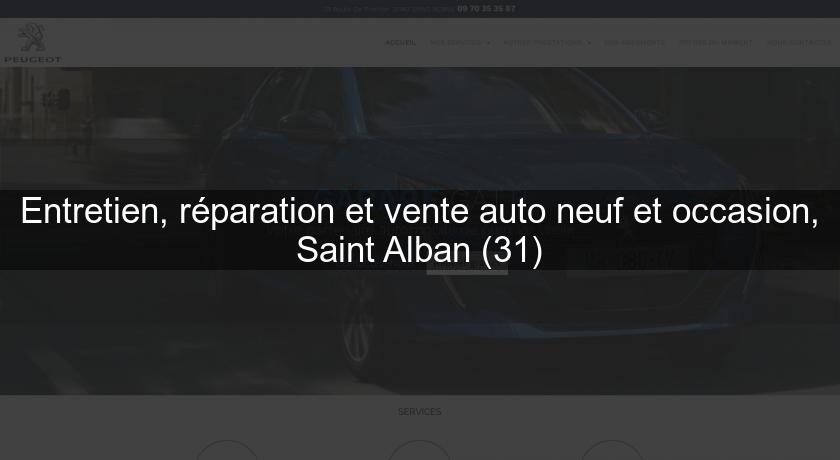 Entretien, réparation et vente auto neuf et occasion, Saint Alban (31) Entretien, réparation et vente auto neuf et occasion, Saint Alban (31)