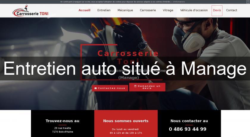 Entretien auto situé à Manage Entretien auto situé à Manage