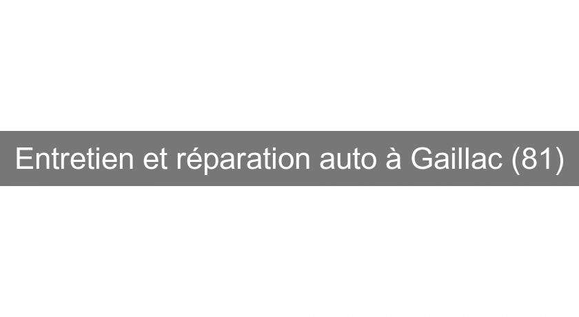 Entretien et réparation auto à Gaillac (81) Entretien et réparation auto à Gaillac (81)