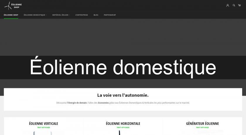 Éolienne domestique