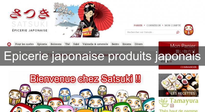 Epicerie japonaise produits japonais