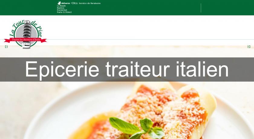 Epicerie traiteur italien