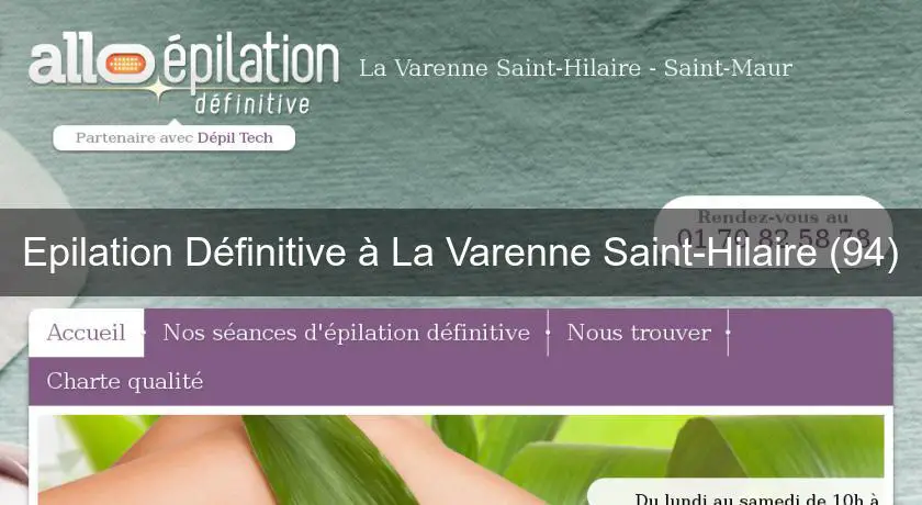 Epilation Définitive à La Varenne Saint-Hilaire (94)
