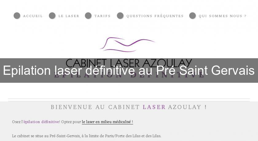 Epilation laser définitive au Pré Saint Gervais