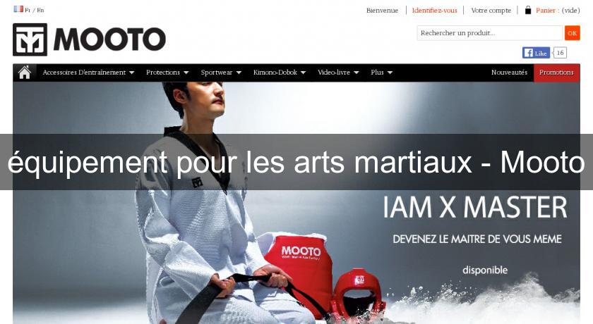 équipement pour les arts martiaux - Mooto équipement pour les arts martiaux - Mooto