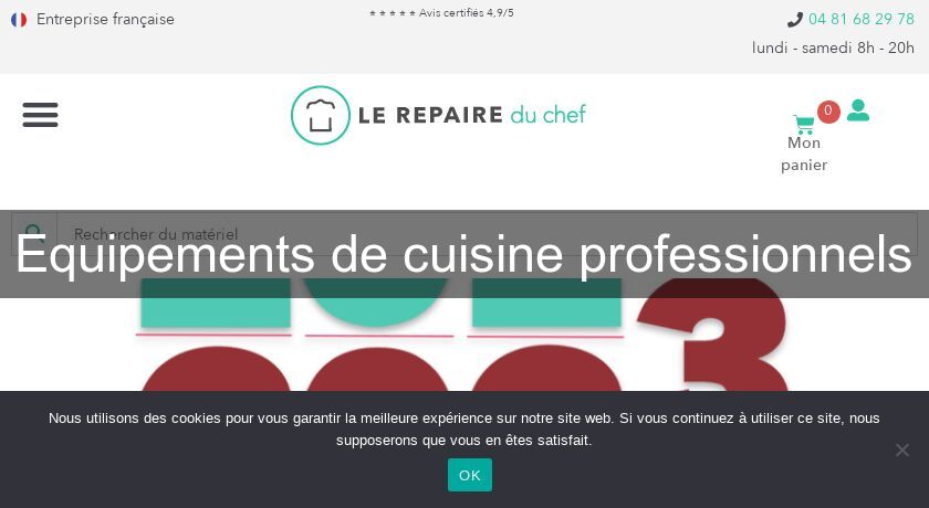 Equipements de cuisine professionnels Equipements de cuisine professionnels