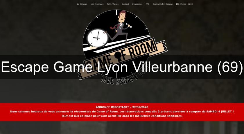 Escape Game Lyon Villeurbanne (69)