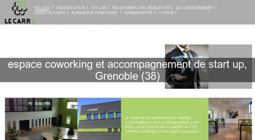 espace coworking et accompagnement de start up, Grenoble (38)