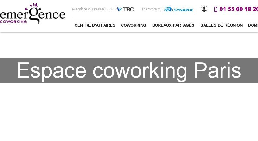 Espace coworking Paris