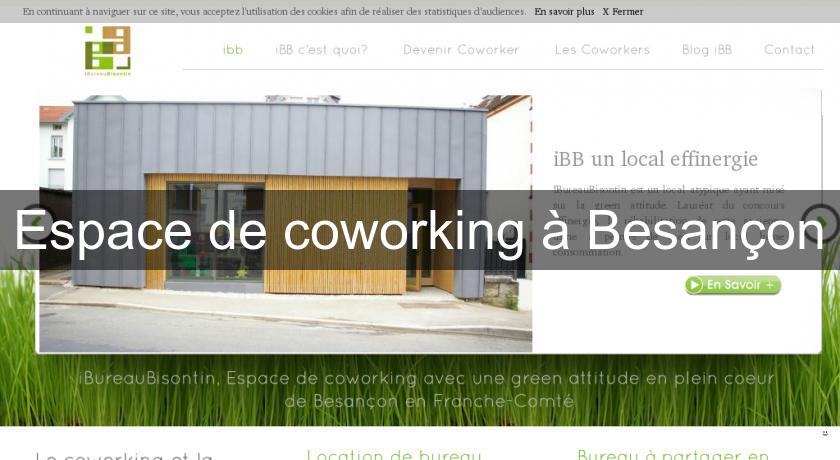 Espace de coworking à Besançon