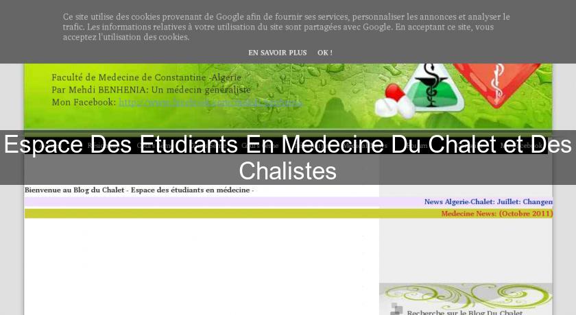 Espace Des Etudiants En Medecine Du Chalet et Des Chalistes Espace Des Etudiants En Medecine Du Chalet et Des Chalistes