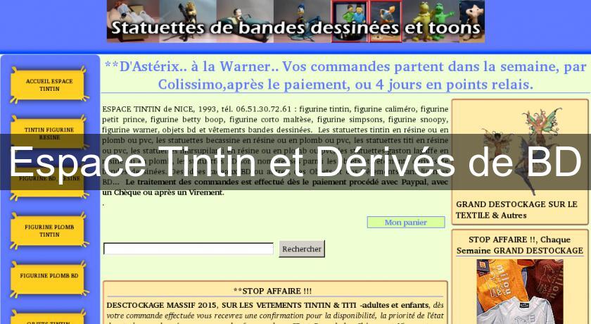 Espace Tintin et Dérivés de BD