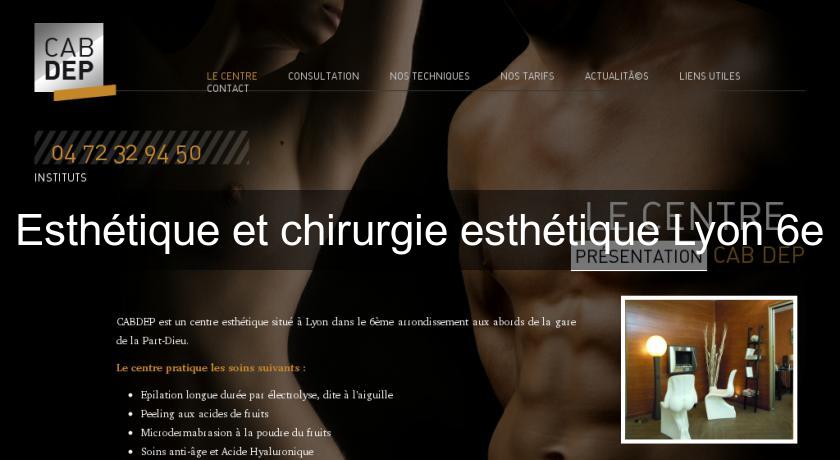 Esthétique et chirurgie esthétique Lyon 6e Esthétique et chirurgie esthétique Lyon 6e