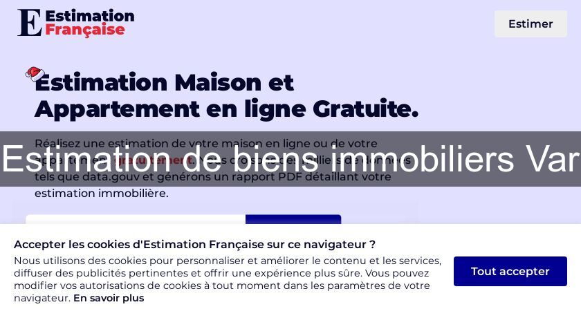 Estimation de biens immobiliers Var Estimation de biens immobiliers Var