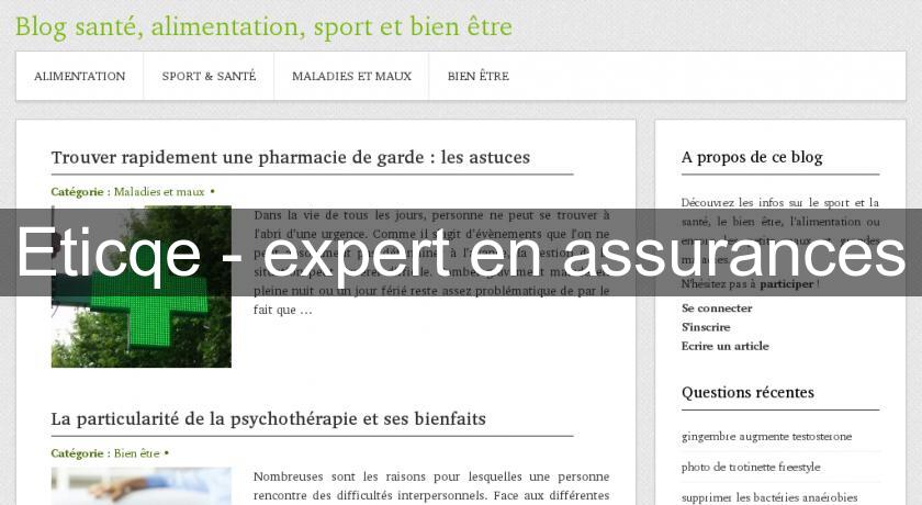 Eticqe - expert en assurances