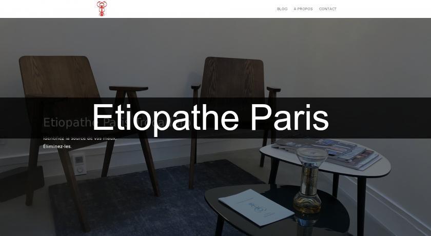 Etiopathe Paris 