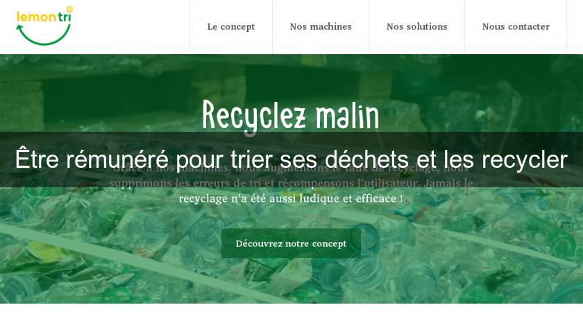 Être rémunéré pour trier ses déchets et les recycler