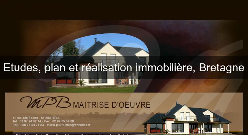 Etudes, plan et réalisation immobilière, Bretagne