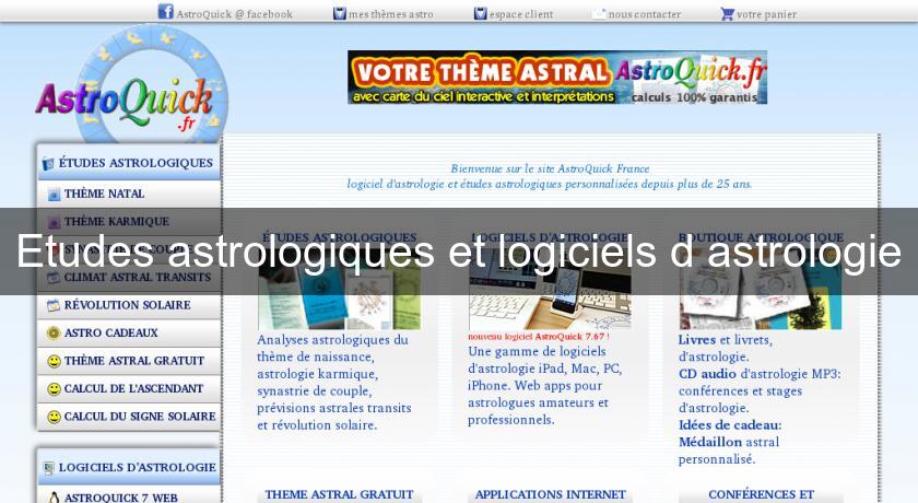 Etudes astrologiques et logiciels d'astrologie Etudes astrologiques et logiciels d'astrologie