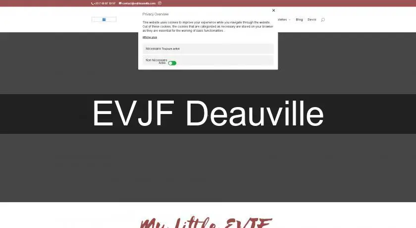 EVJF Deauville