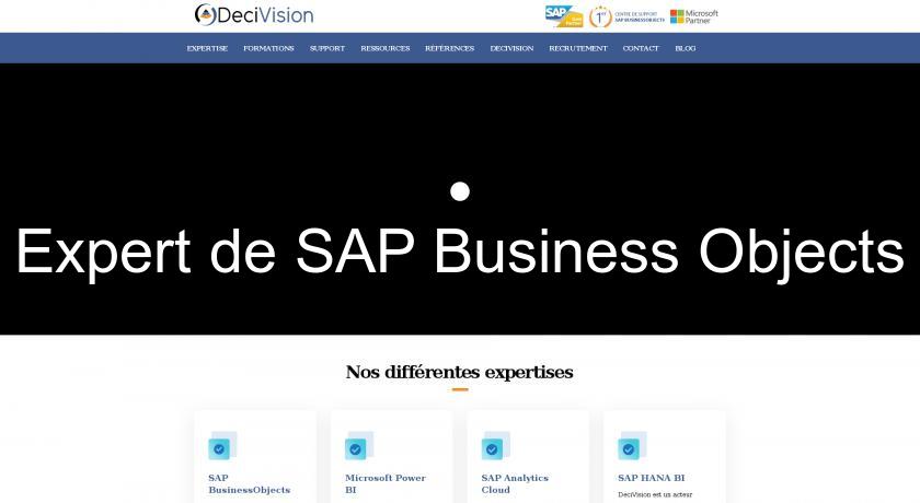 Expert de SAP Business Objects