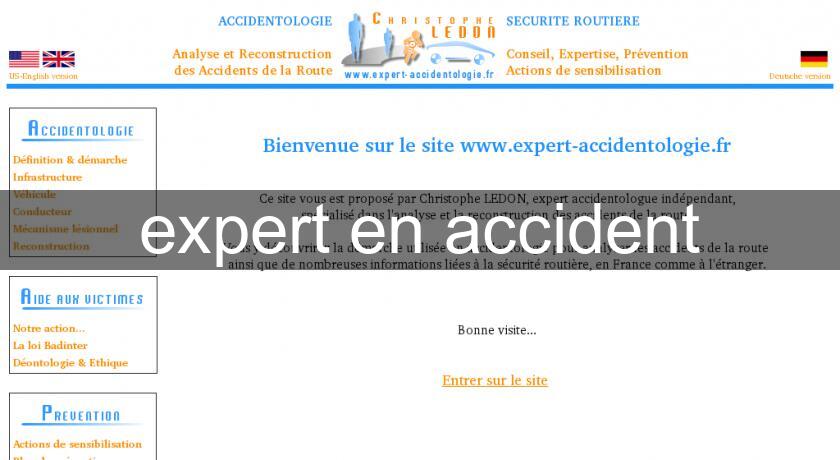 expert en accident