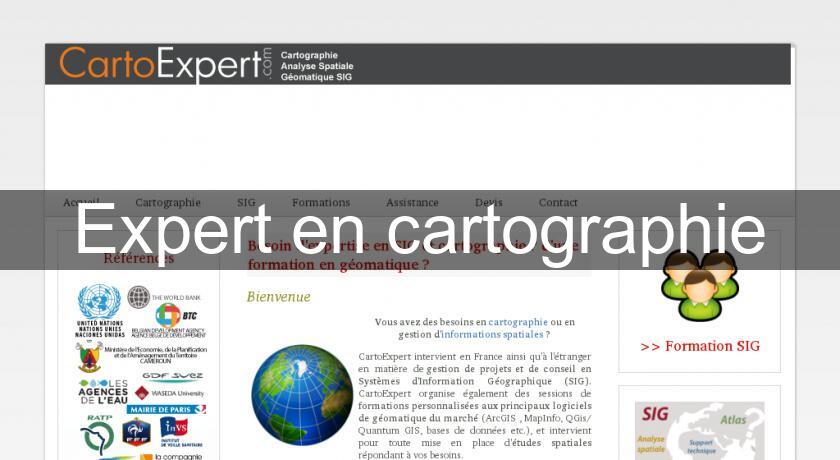 Expert en cartographie Expert en cartographie