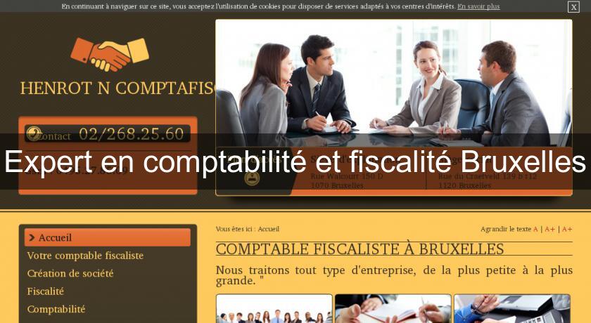 Expert en comptabilité et fiscalité Bruxelles